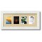 ArtToFrames Collage Photo Picture Frame with 4 - 2.5x3.5 inch Openings, Framed in White with Over 62 Mat Color Options and Regular Glass (CSM-3966-20)